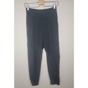 Athleta Chelsea Cargo Pants Womens 0 Lined Pull On Black